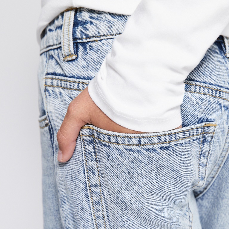Mid waist wide jeans "Optiwide star"